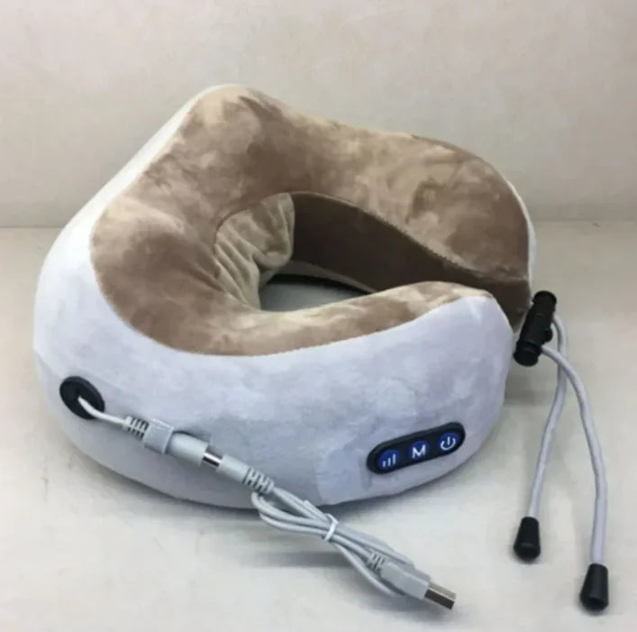 NuroNeck™ — Smart U-Shaped Neck Massager with Heat & Vibration